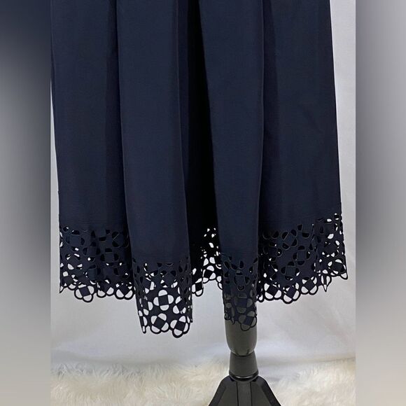 Chiara Boni La Petite Robe Naffy V-Neck Fit-&-Flare Dress size 8 - Picture 8 of 12